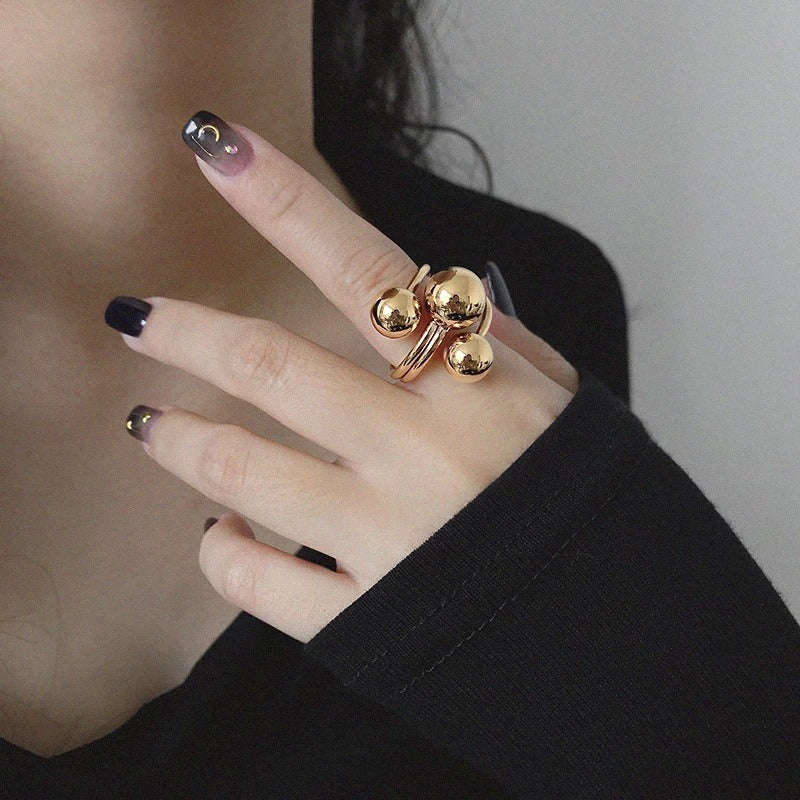 irregular-planet-index-finger-band-adjustable-exaggerated-ring-tide