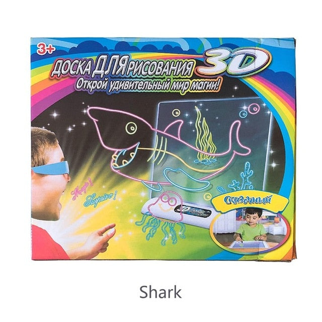 magic-pad-deluxe-light-up-led-3d-drawing-tablet-writing-board-kids-toys-gifts-3d-illuminated-drawing-board-painting