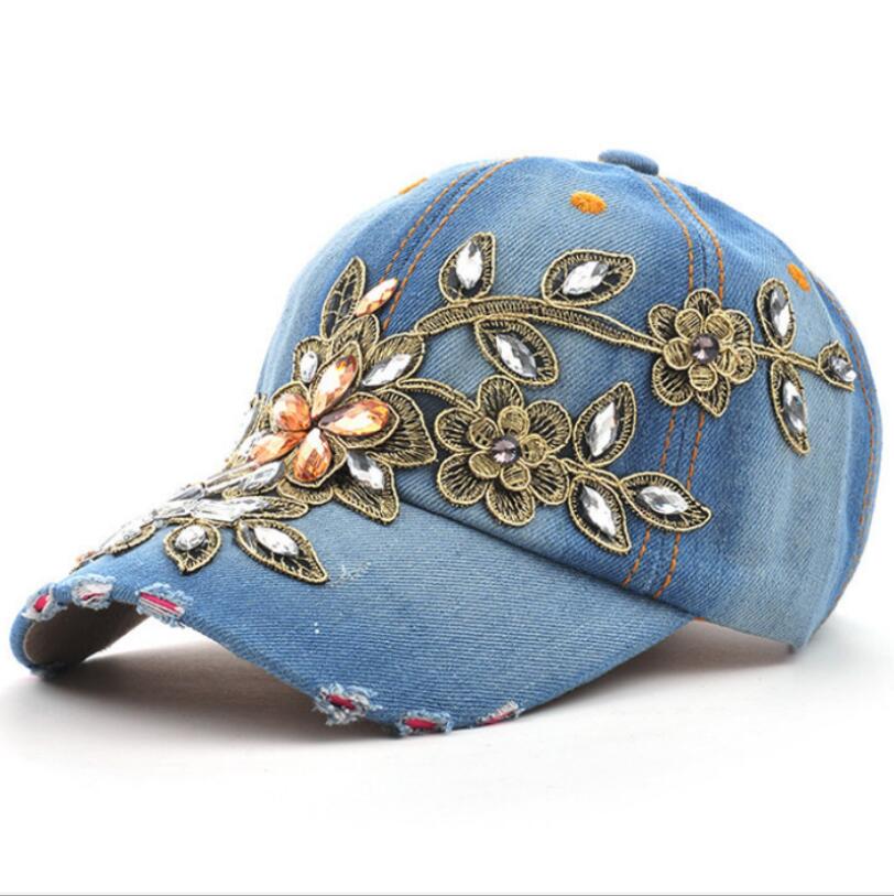 womens-baseball-cap-diamond-painting-embroidery-flower-denim-snapback-hats-jeans-woman-female-cap-cowboy-summer-sun-hat