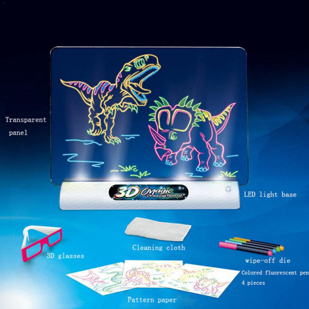 magic-pad-deluxe-light-up-led-3d-drawing-tablet-writing-board-kids-toys-gifts-3d-illuminated-drawing-board-painting