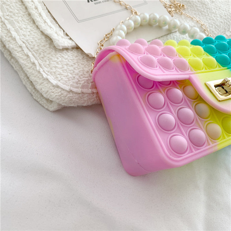 korean-version-press-the-music-pearl-handbag-new-small-fragrance-mini-chain-bag-fashion-silicone-diagonal-bag
