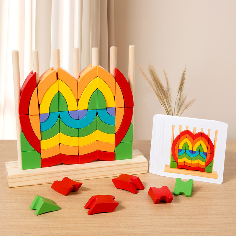 rainbow-creative-building-blocks-set-column-puzzle-shape-recognition-wooden-stacking-music-puzzle-christmas-toy-gift