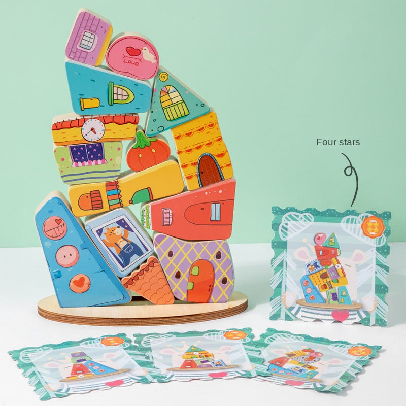 childrens-early-education-cognitive-balance-layered-music-colorful-building-blocks-exercise-fine-motor-balance-strength-building-parent-child-interaction