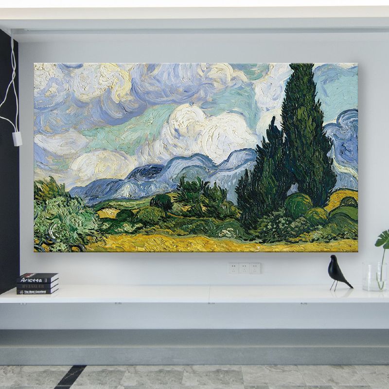 k1v-oil-painting-light-luxury-tv-cover-dust-cover-cloth-dust-cover-cover-55-inch-65-inch-lcd-tv-cover-new-cover