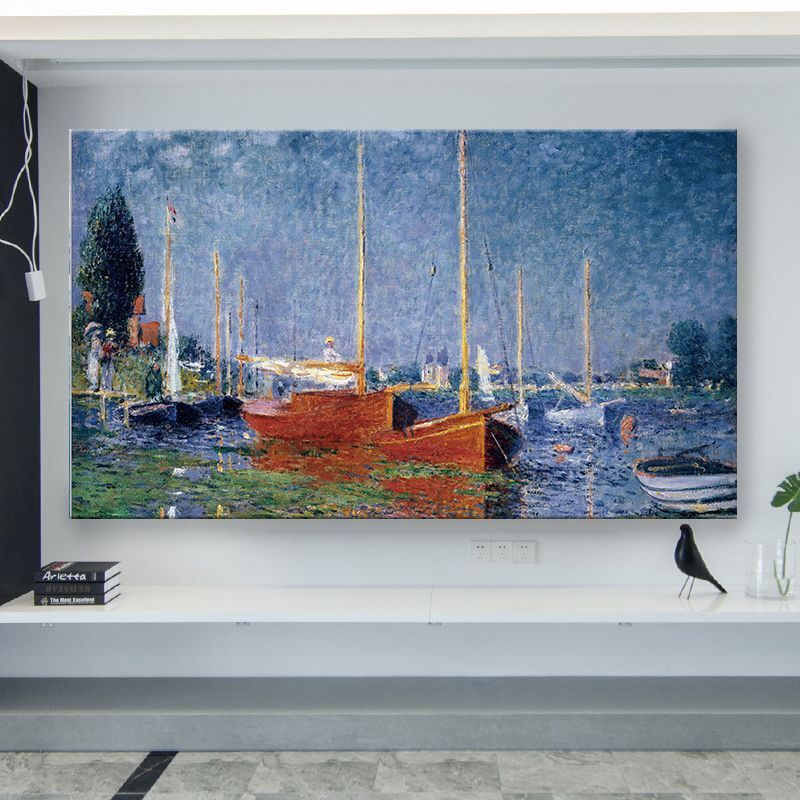 k1v-oil-painting-light-luxury-tv-cover-dust-cover-cloth-dust-cover-cover-55-inch-65-inch-lcd-tv-cover-new-cover