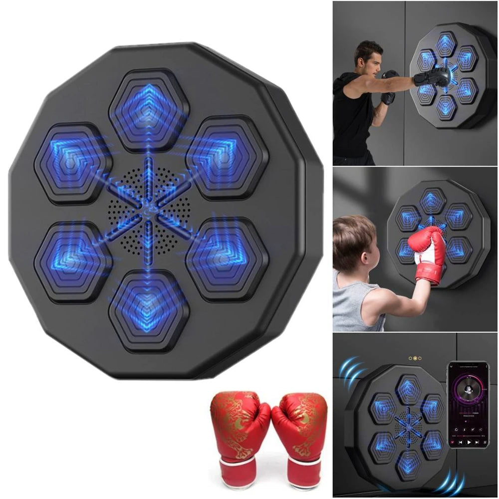 smart-music-boxing-machine-wall-mounted-bluetooth-smart-fun-punch-boxing-trainer-wall-target-punching-pads-suitable-for-home