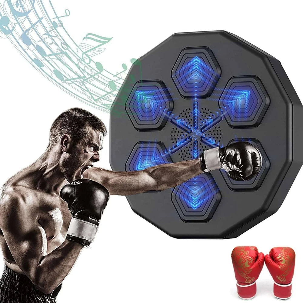smart-music-boxing-machine-wall-mounted-bluetooth-smart-fun-punch-boxing-trainer-wall-target-punching-pads-suitable-for-home