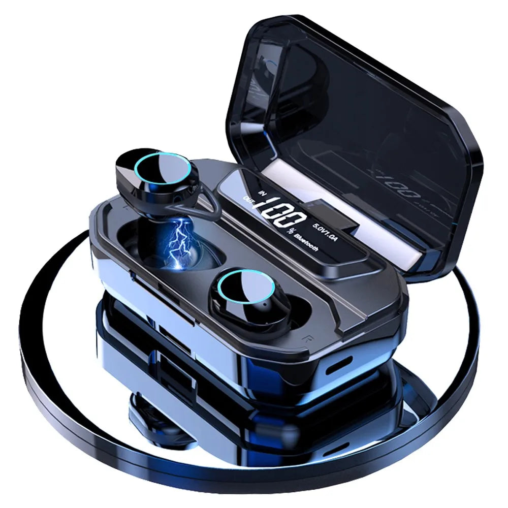tws-g02-bluetooth-earphones-v5-0-wireless-headphones-9d-stereo-music-ipx7-waterproof-earbuds-with-3300mah-long-battery-life
